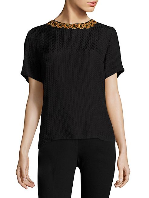 Etro - Beaded Silk Top