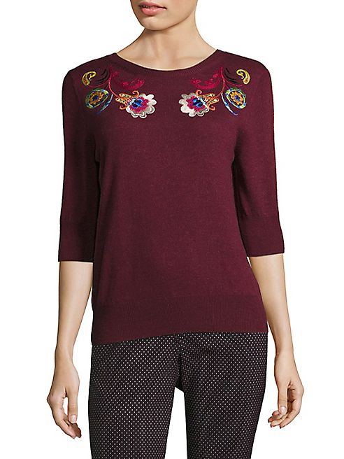 Etro - Floral Paisley Wool Top