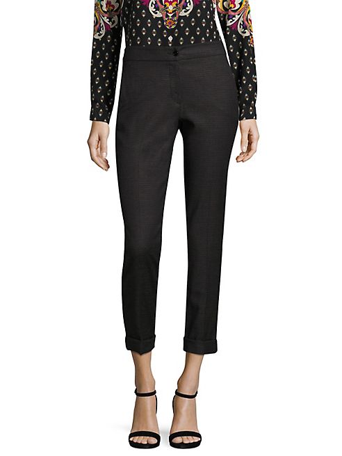 Etro - Wool Cropped Trouser