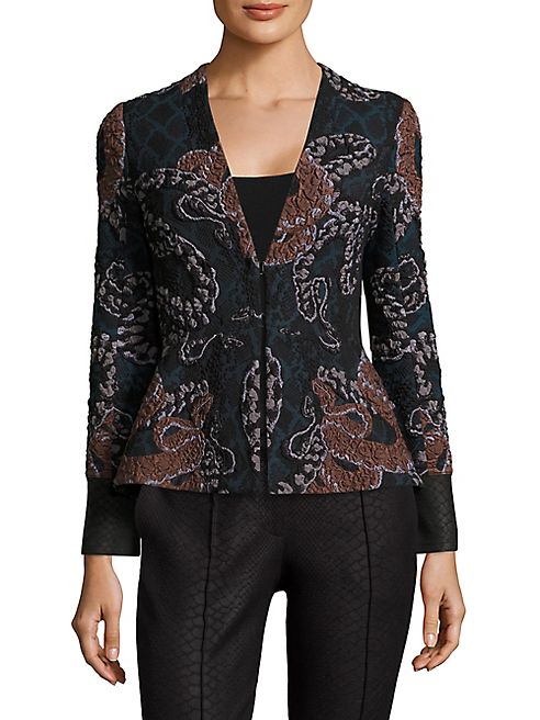 Yigal Azrouel - Woven Jacquard Blazer