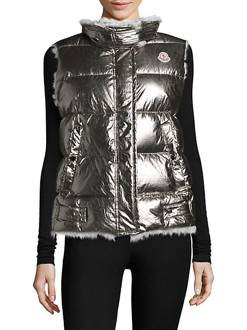 Moncler - Kerria Fur-Trim Vest