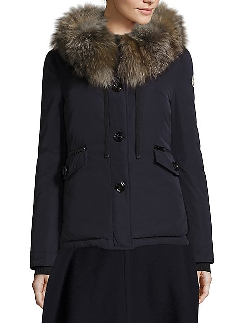 Moncler - Malus Fox Fur Jacket