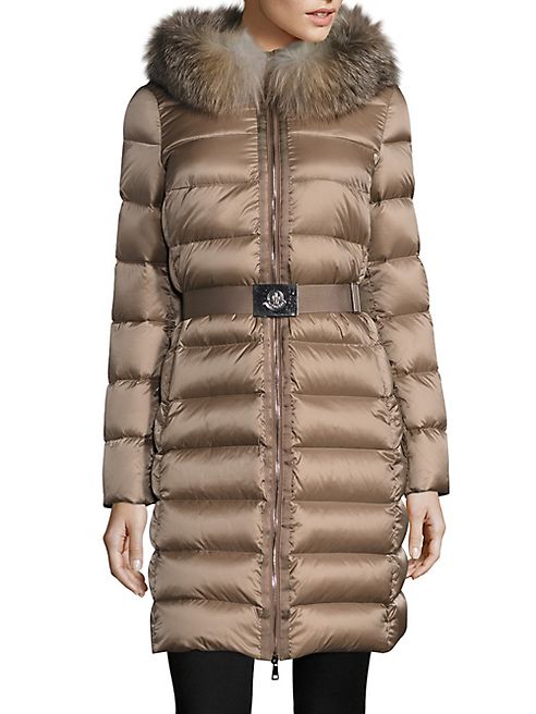 Moncler - Tinuviel Removable Fox Fur Puffer Coat