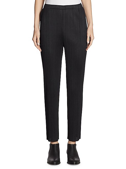 Pleats Please Issey Miyake - Straight Leg Pants