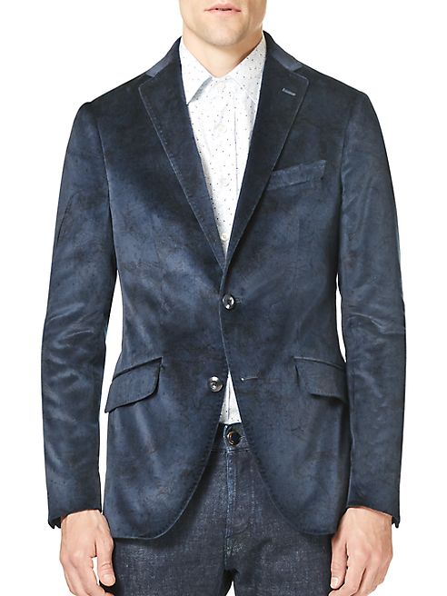 Etro - Printed Cotton Sportcoat