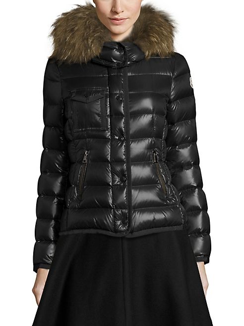 Moncler - Armoise Fox Fur Puffer Jacket