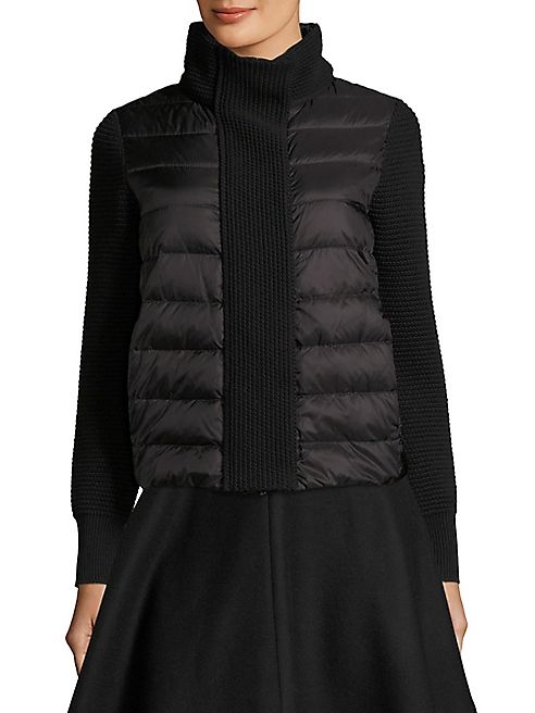 Moncler - Maglione Tricot Puffer Jacket