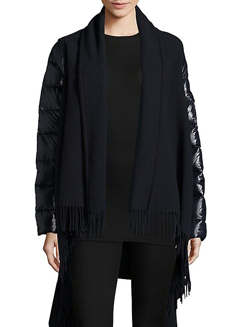 Moncler - Mantella Fringed Cape