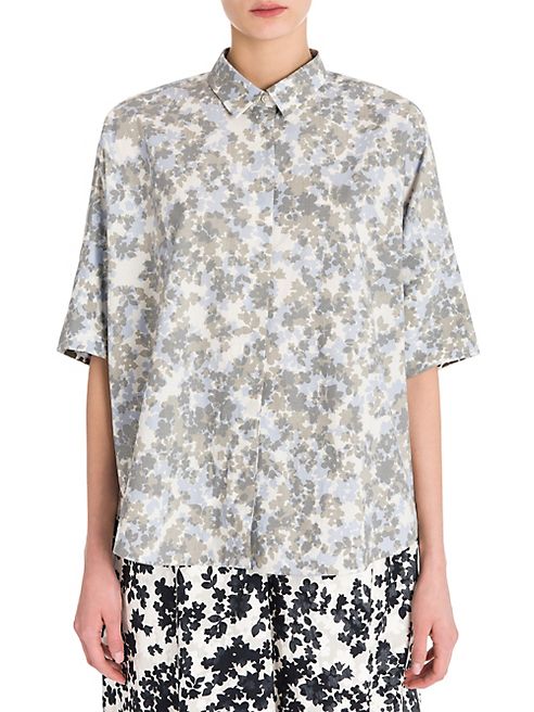 Jil Sander - Floral-Print Cotton Shirt