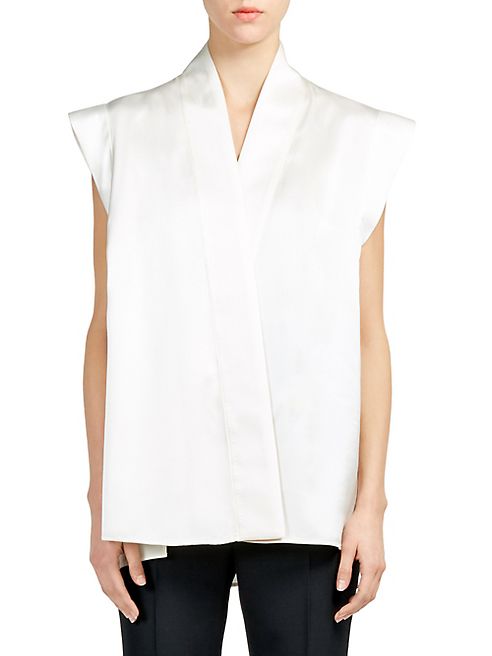 Haider Ackermann - Silk Kimono Wrap Top