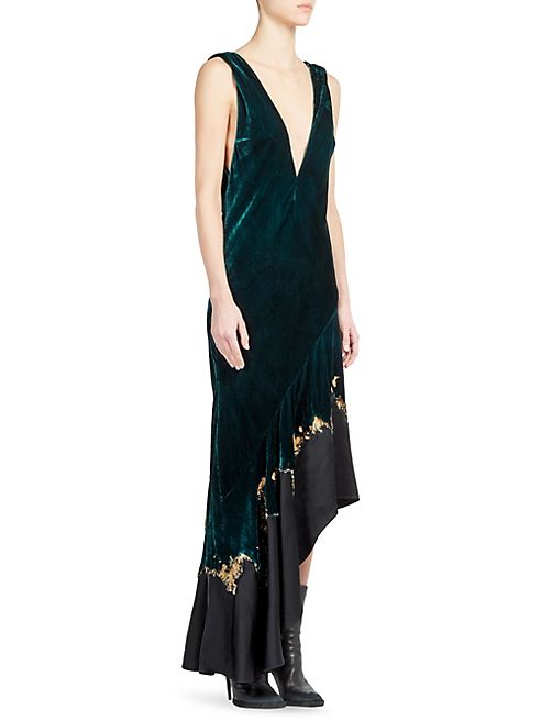 Haider Ackermann - Velvet V-Neck Gown