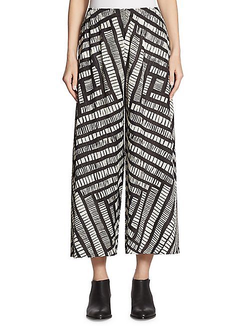 Pleats Please Issey Miyake - Gucha Wide Leg Pants