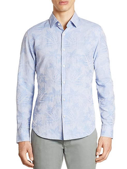 BONOBOS - Premium Leaf-Print Shirt