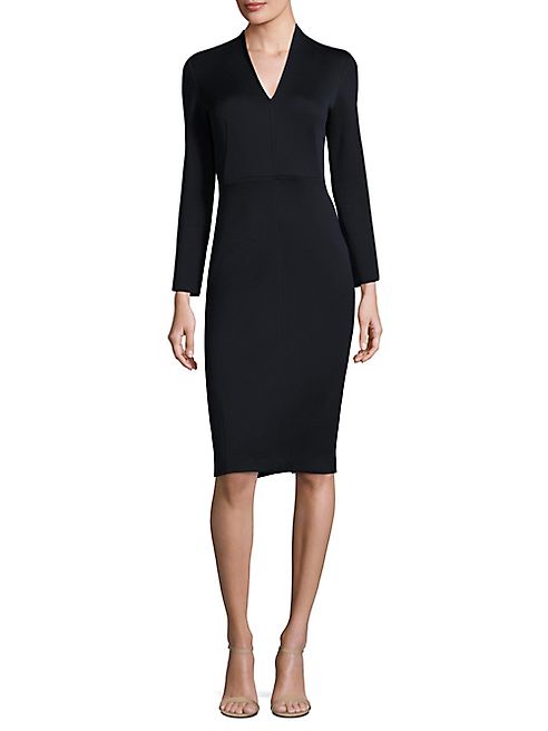 Piazza Sempione - V-Neck Sheath Dress