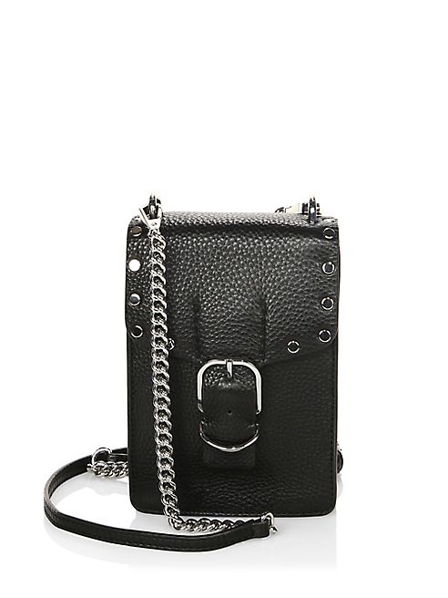 Rebecca Minkoff - Biker Phone Leather Crossbody Bag