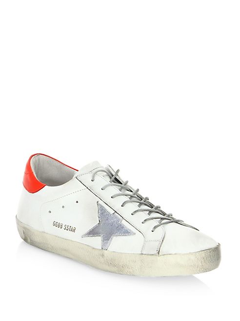 Golden Goose Deluxe Brand - Superstar Low-Top Leather Sneakers