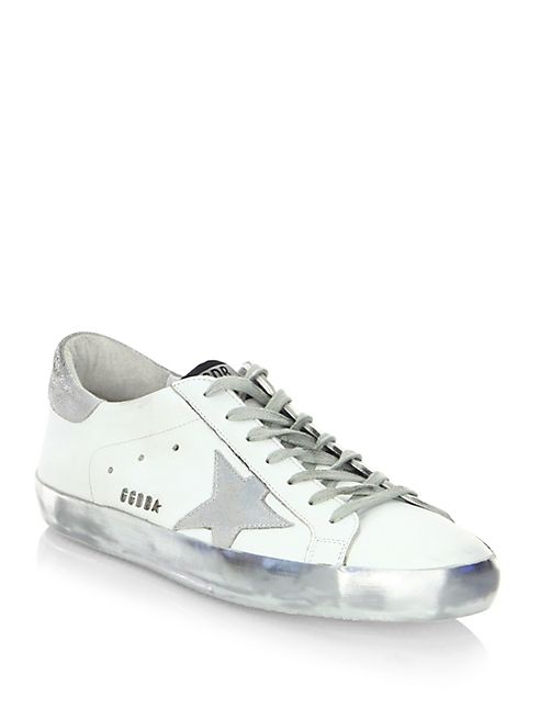 Golden Goose Deluxe Brand - Superstar Low-Top Leather Sneakers