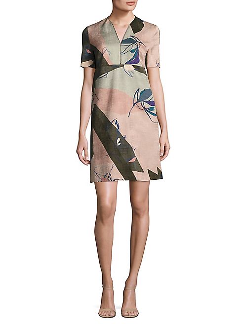 Piazza Sempione - Printed Jacquard Dress