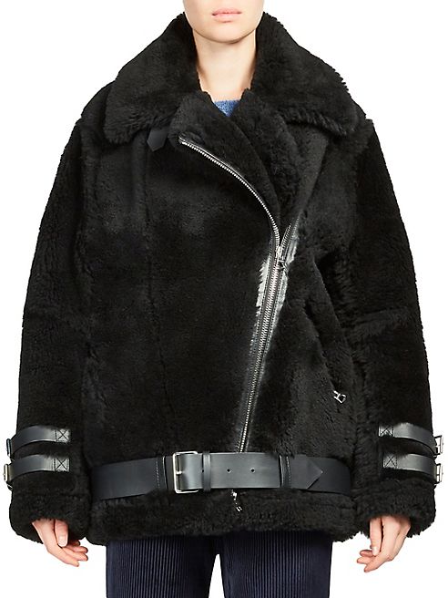 Acne Studios - Velocite Shear Lamb Fur Jacket