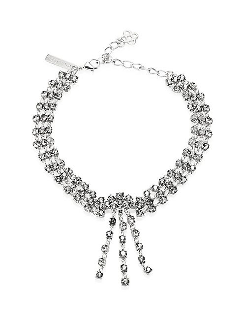 Oscar de la Renta - Crystal Tassel Choker