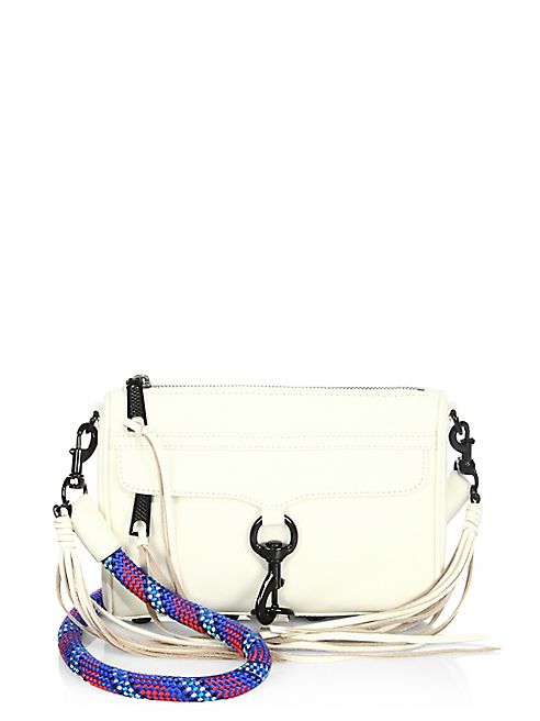 Rebecca Minkoff - Mini Mac Climbing Rope Leather Crossbody Bag