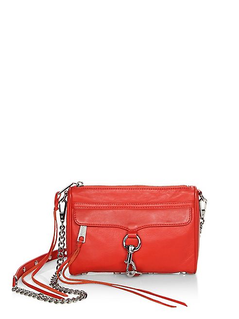 Rebecca Minkoff - Mini Mac Leather Shoulder Bag with Climbing Rope