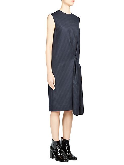 Acne Studios - Danya Pin Wool Gathered Dress