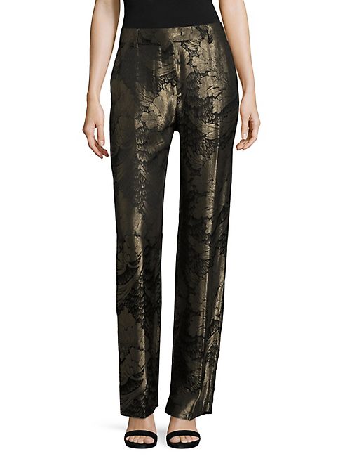 Etro - Metallic Silk Trouser