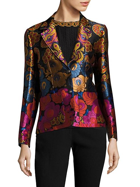 Etro - Floral Jacquard Blazer