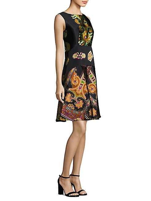 Etro - Paisley-Print A-Line Dress