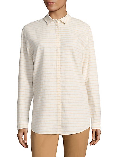 Lafayette 148 New York - Sabira Striped Blouse