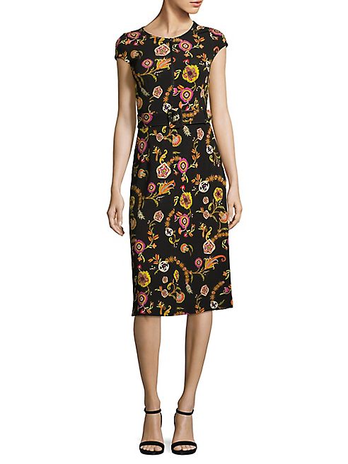 Etro - Belted Floral Dress