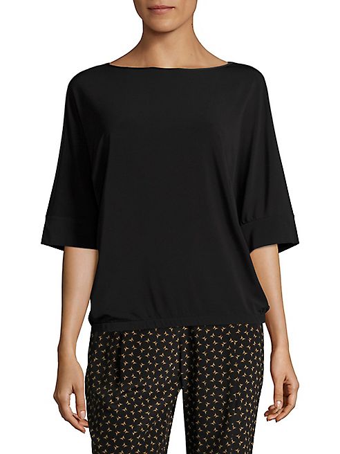 Lafayette 148 New York - Boat Neck Relaxed Top