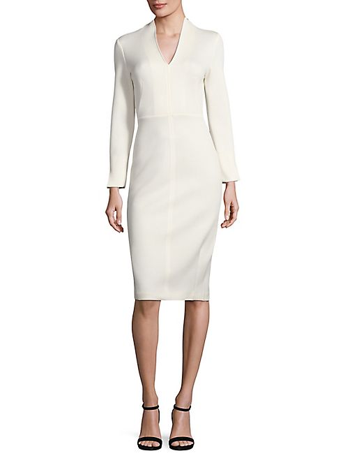 Piazza Sempione - V-Neck Sheath Dress