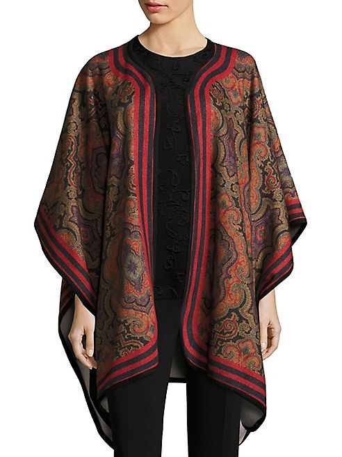 Etro - Wool & Cashmere Poncho