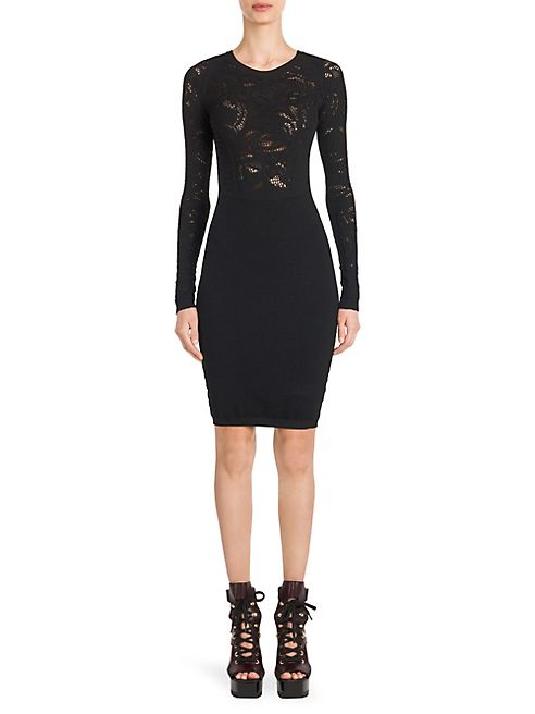 Versace - Tattoo-Knit Dress