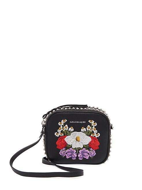 Alexander McQueen - Studded Leather Mini Camera Bag