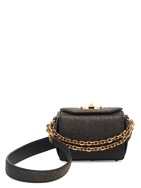 Alexander McQueen - Small Leather Box Crossbody Bag