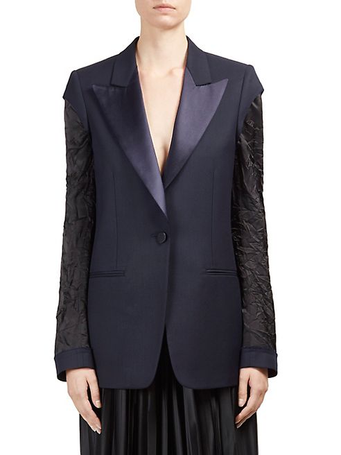 Maison Margiela - Wool Button-Front Blazer