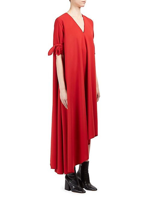 Maison Margiela - Asymmetric V-Neck Dress