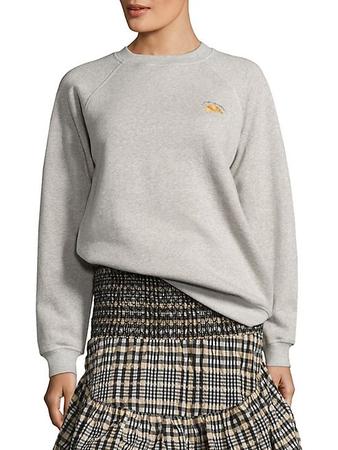 Ganni - Leroy Isoli Cotton Sweatshirt