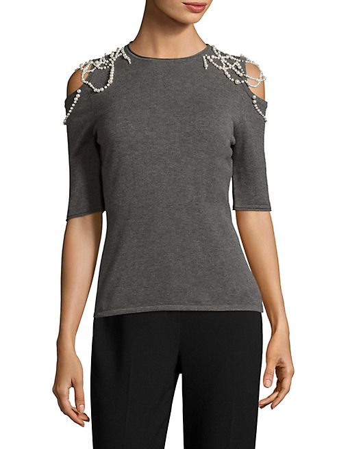 Elie Tahari - Noa Merino Wool Sweater