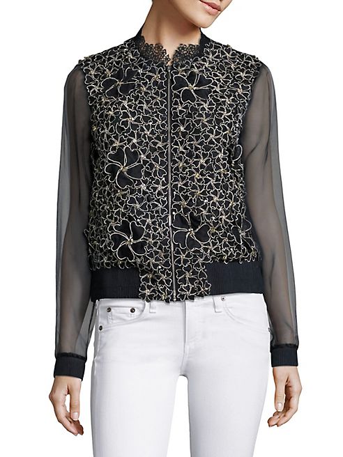 Elie Tahari - Suri Silk Jacket