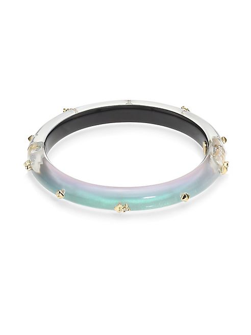 Alexis Bittar - Lucite Studded Hinge Bangle