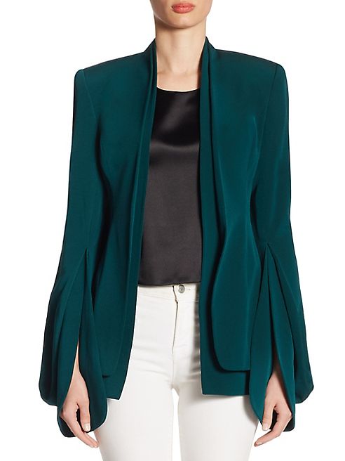 Brandon Maxwell - Split Sleeve Jacket