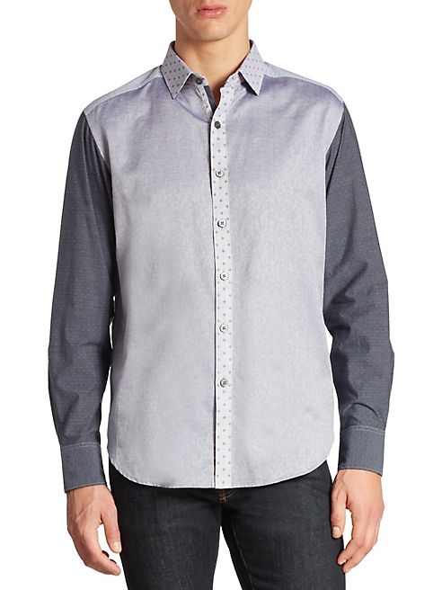 Robert Graham - Bergamot Cotton Casual Button-Down Shirt