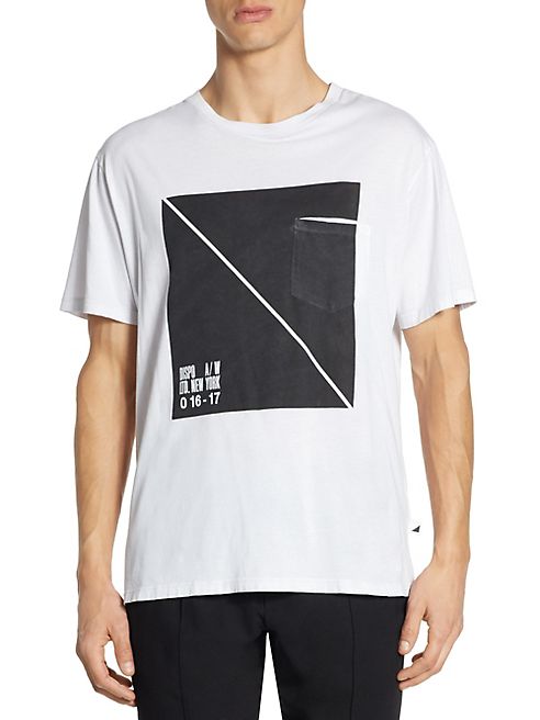 Alexander Wang - Box Printed Cotton Tee