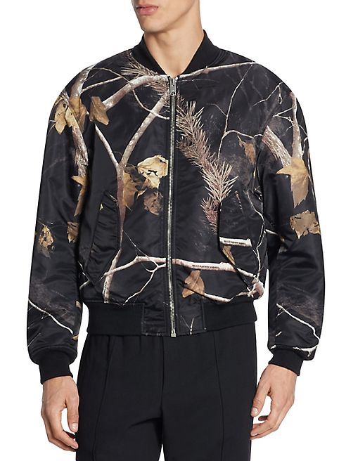 Alexander Wang - Leave & Tree Print Winter Jacket