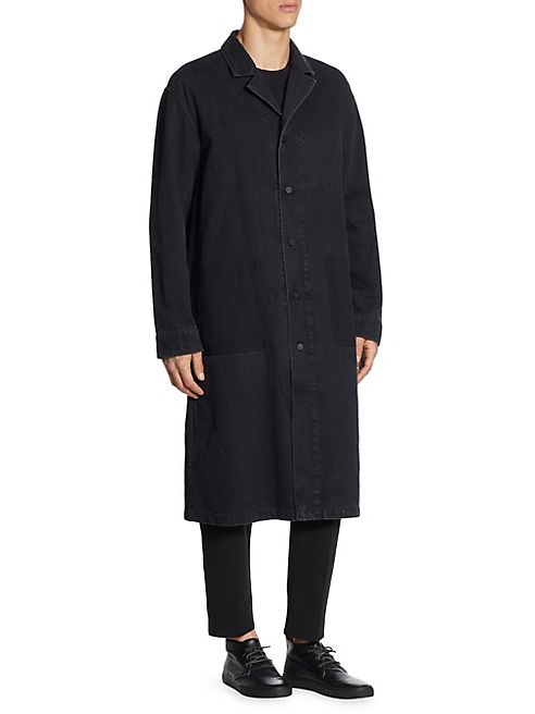 Alexander Wang - Denim Regular-Fit Trench Coat