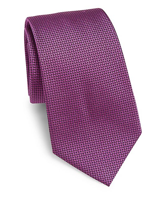 Armani Collezioni - Textured Silk Tie